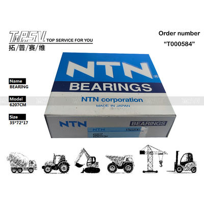 BB6207 6207CM Makine Onarımı İçin Ekskavator Derin Çukurlu Top Taşıyıcısı