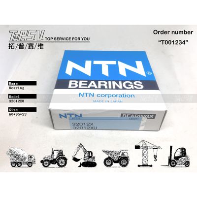 708-8H-12151 Excavator Conical Roller Bearing 32012XU seyahat motoru için