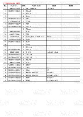 Modele bağlı olarak değişir PY53D00004F1 SK55 Ekskavator Travel Drive Catalog
