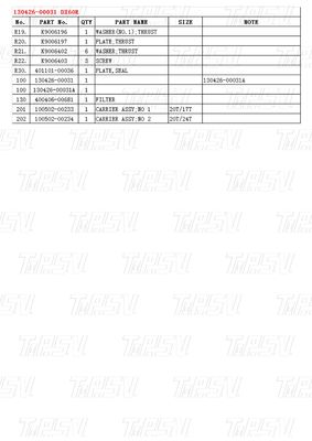 130426-00031 DX60R Kazı makinesi Swing Drive Kataloğu Siyah Fabrika Rengi Hidrolik Swing Motor Motor Drive