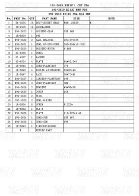 Özel Bolt On Hydraulic Swing Motor Travel Motor Drive Katalog Excavator Travel Systems için