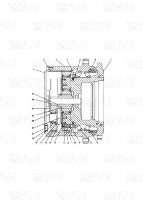Kurulumda Bolt 136-2850 E315B Ekskavator Seyahat Sürücüsü Katalog Motoru Gezegen Redüktörü ile