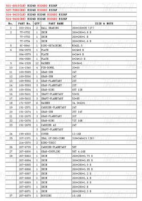 Bolt On Planetary 511-6013 527-7082 514-9423 514-9426 326D Enerji Madencilik Endüstriyel Makineler için Ekskavator Seyahat Sürücüsü