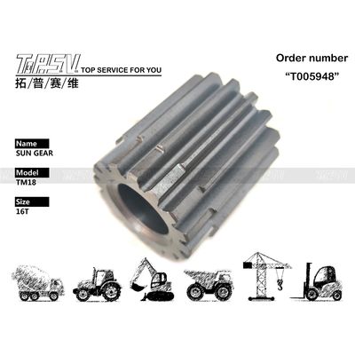 Hızlılık Siyah XKAY-01766 TM18 Kazıcı Seyahat 2 Aşama Güneş Deviz Sürüsü Hidrolik Motor Sürüsü İçin
