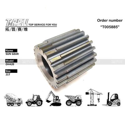 Dayanıklılık Siyah Çelik DH420-7 Ekskavatör Seyahat 2 Aşama Güneş Düğmesi Sürüş Motoru Hidrolik Motor Sürüşü İçin