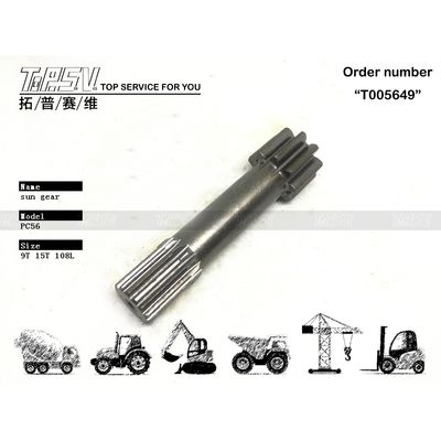 FUFZD-8391-09 Gezegen Redüktörü PC56 Kazıcı Seyahat 1 Aşama Güneş Düğmesi Enerji Madenciliği için Motor Parçaları