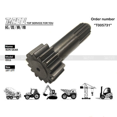 6I-6515 Enerji Madenciliği E311 Ekskavatör Seyahat 1 Aşama Güneş Düğmesi Motor Parçaları