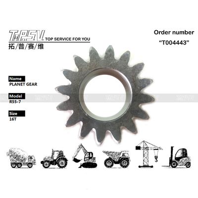 HHI-05-WP10 R55-3 Ekskavatör Swing 2 Aşama Gezegen Döviz Motoru Azaltılmış Döner Döviz ve Hidrolik Motor Sürücü