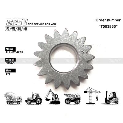 Taşıma Paketleme SK60-5 Kazı makinesi Swing 1 aşamalı Gezegen Donanımı İnşaat Makineleri Çelik malzemesi