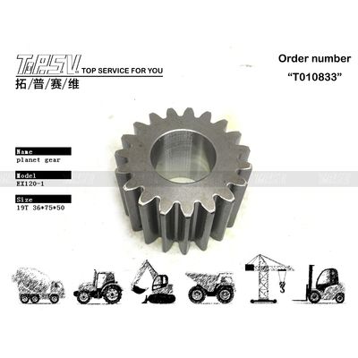 9727159 Yuvarlak Çelik EX120-1 Çekmeci Swing 2 Aşama Makine Tamirhaneleri için Gezegen Donanımı Çelik