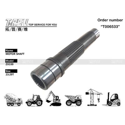 Çelik kazıcı hidrolik piston çubuğu 2047884 ZX330-3 kazıcı seyahat motor şaftı