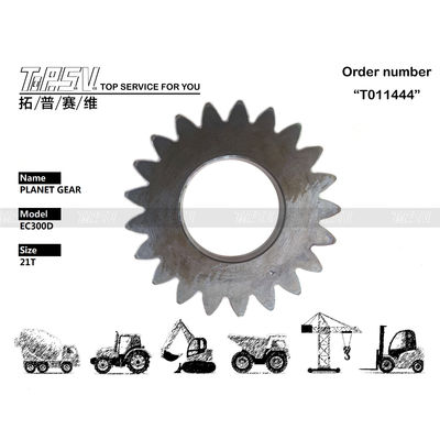 VOE14599948 Ulaşım Paketleme EC300B Ekskavatör Seyahat 1 Aşama Planetary Gear Box Endüstriyel Uygulamalarda Dükkanlı Çanta için Çelikten Yapılmış