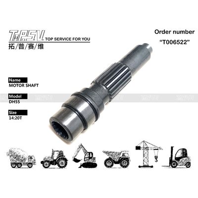 Çelik TM07VA Kazıcı Seyahat Motor Çubuğu Yüksek hassasiyet ve kolay bakım için dişli yağı