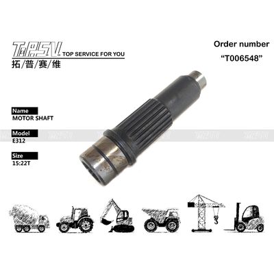 1R-5862 Yüksek dayanıklılık ve uzun ömürlü E312 Ekskavatör Seyahat Motor Çubuğu Taşıma Paketleme Çantasıyla