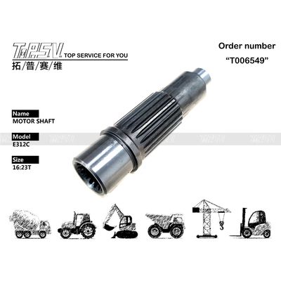 XJDG-00029 194-8280 Yüksek hassasiyetli E312C Ekskavatör Seyahat Motoru Ekskavatör iletim sistemi için motor şaftı Paketleme boyutu Paketleme türüne bağlıdır