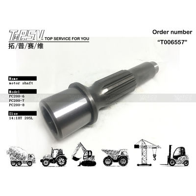 708-8F-32110 Uyumlu PC200-6 Ekskavatör Son Sürüş Motor Çubuğu Ekskavatör Makineleri ve Çeşitli Markalar için İdeal