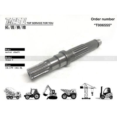 PH15V00012S102 Yüksek Dayanıklılık Diğer SK55 Ekskavatör Seyahat Motor Çubuğu Uzun Sürekli Ağır Güçlü Ekskavatör Makineleri için