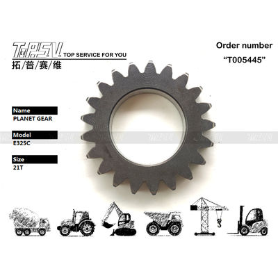 296-6230 Diş Numarası Görüntü Görüntü E336D Ekskavatör Seyahat 1 Aşama Dişli ağı ve Hidrolik Motor Sürücüsü ile Gezegen Donanımı