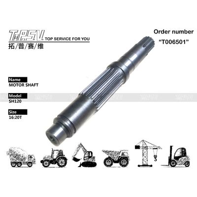 PC120-6 GM18VL Kazı makinesi Seyahat Motor Çubuğu Siyah TZ269B2002-00 16:20T