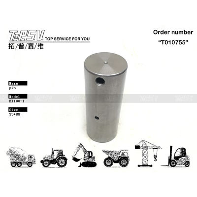 4183107 EX100-1 Ekskavatör Seyahat 3 Aşama Dişli Pin Isı İşleme