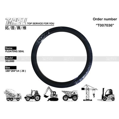 SG1880 ZX60 Kazıcı Seyahat Yüzen Mühür Makineleri Kazıcı Hidrolik Mühür Kiti