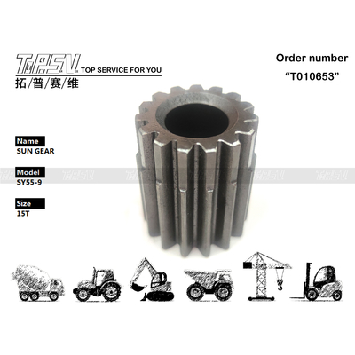 SY55 Ekskavatör Seyir 2 Kademeli Güneş Dişlisi Ekskavatör Makinesinde