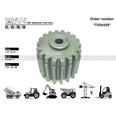 22U-26-21530 Uzun Hizmet Ömrü Ekskavatör Salıncak 2 Kademeli Güneş Dişlisi Ekskavatör Makinesinde