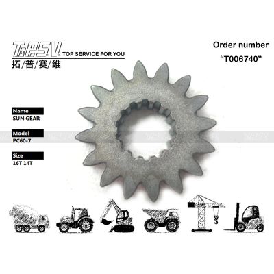 TZ507D1006-00 PC60-7 Ekskavatör Seyahatleri Ekkavatör Makineleri İçin Güneş Donanımı Çeşitli Ekskavatör Modelleriyle Uyumludur Doğum Ülkesi