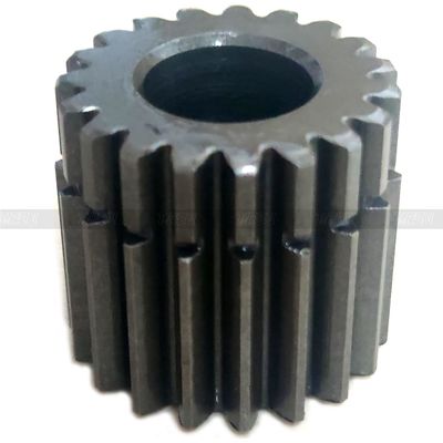 Yüksek Hassasiyetli YM30 Ekskavatör Seyahat 2 Kademeli Güneş Dişlisi (Siyah Kaplamalı) Ağır İş Makineleri İçin