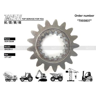 DH220-3 kazıcı salıncak 1 aşamalı güneş dişli motoru Çeşitli modellerle uyumlu