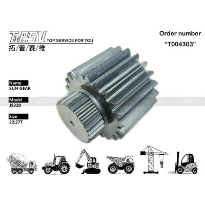 05/903863 Yüksek Dayanıklılık JS220 Kazı Makinesi Swing 2 Aşama Güneş Düğmesi İnşaat Makinelerinde Hidrolik Motor Sürüşü için