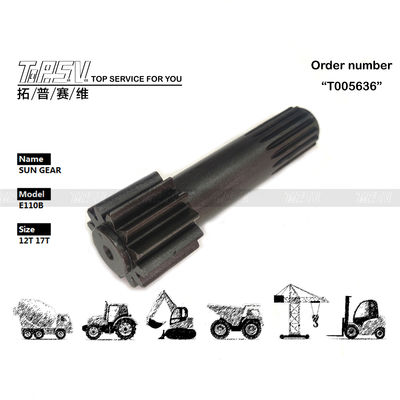 Gezegen Redüktörü SH265 Ekskavatör Seyahat 1 Aşama Güneş Donanımı Ağır Makinelerde Optimal Verimlilik İçin