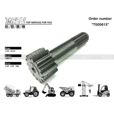 Çelik SWE70 Ekskavatör Seyahat 1 Kademeli Güneş Dişli Motor Parçaları İnşaat İhtiyaçlarınız İçin Esas