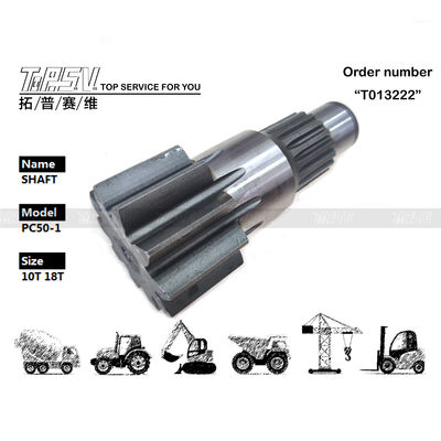 Hidrolik Sürücü PC40 Ekskavator Swing Pinion Motor Parçaları
