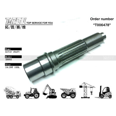 Özelleştirilmiş ZE85E Ekskavatör Seyahat Motoru Mil Dişli Pompa, Çelik Malzemeden Makine Tamir Atölyeleri için