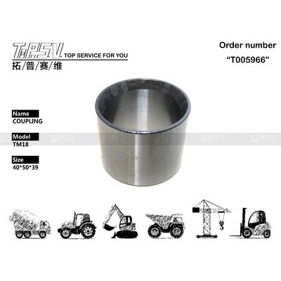 TM18 Ekskavatör Şanzıman Seyahat 2 Kademeli Kaplin Sistemi Diğer Ekskavatör Redüktör Parçaları Uyumlu Markalar ve Modeller için Siyah Renkte