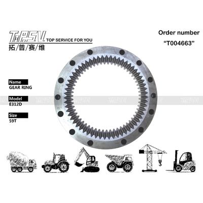 191-2613 Hidrolik Motor Tahrikli E312D Ekskavatör Salıncak Dişli Çember Kutusu, Kazıda Maksimum Verimlilik ve Performans İçin