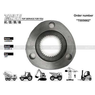1014490 Enerji Madenciliği EX220-2 Ekskavatör Seyahat 1 aşamalı Gezegen Taşıyıcı Gezegen Redüktörü ile Madencilik ve İnşaat Ekipmanı için Uygun