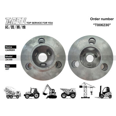 1022198 Gear Meshing ZX330 Excavator Travel 3 Aşama Gezegen Taşıyıcısı Excavator Markaları ve Modelleriyle Uyumlu Taşıma Paketleme İşletilen Çanta Performansı Sağlayan