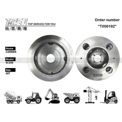 VOE14566411 Dişli Geçme Montajı EC360D Ekskavatör Seyahat 3 Kademeli Planet Taşıyıcı, Kazı ve Toprak İşleri Ekipmanlarında Uzun Ömürlü Kullanıma Uygun