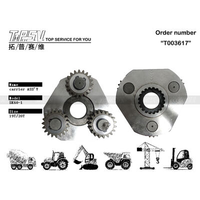 SK60-1 Ekskavatör Döner 1 Kademe Taşıyıcı GRUBU Döner Tahrik Ekskavatör Yedek Parçaları İçin Parçalar