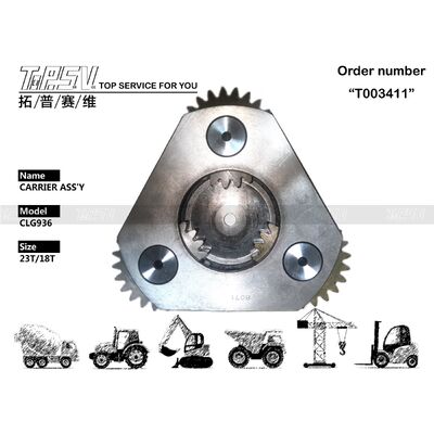 CLG936 Ekskavatör Döner 1 Kademeli Taşıyıcı GRUBU Döner Tahrik Ekskavatör Yedek Parçaları İçin Parçalar