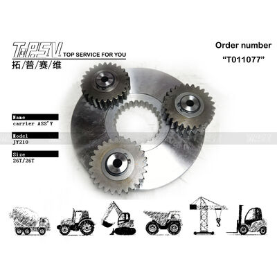 JY210 Ekskavator Swing 1 Stage Carrier ASSY Swing Drive için Parçalar Ekskavator yedek parçaları