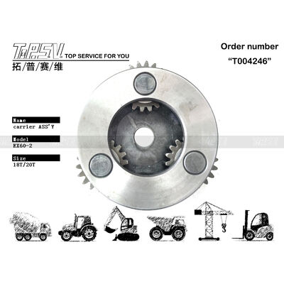 EX60-2 Ekskavatör Salıncak 2 Kademeli Taşıyıcı ASSY Parçaları Salıncak Tahrikli Ekskavatör Yedek Parçaları İçin