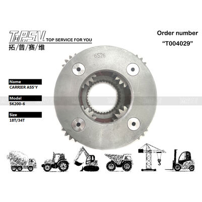 SK200-5 Ekskavatör Swing 2 Aşama Taşıyıcı ASSY Swing Drive için Parçalar Ekskavatör yedek parçaları
