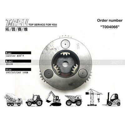 ZX120 Ekskavatör Döner 2 Aşamalı Taşıyıcı ASSY Döner Tahrikli Ekskavatör Yedek Parçaları İçin Parçalar