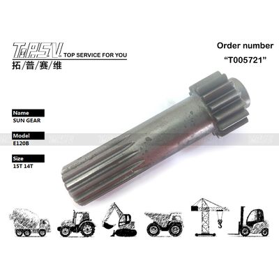 099-0203 Kazı makinesi gezegen ekipmanları Caterpillar için güneş ekipmanları E120B 15T 14T