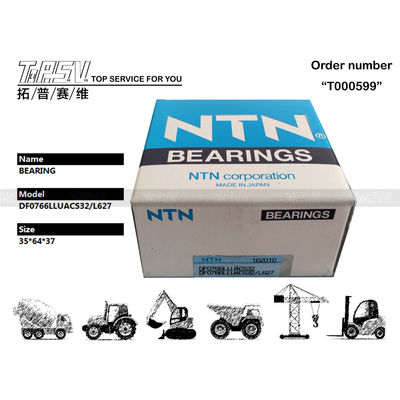 Good price NT1 Dökümlü temas küre rulmanı DF0766LLUACS32/L627 çevrimiçi