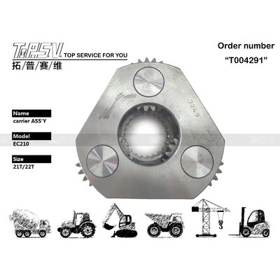 SA7118-30200 EC200B Ekskavator Swing Planet Gear Carrier 22T Düğüm Parçaları