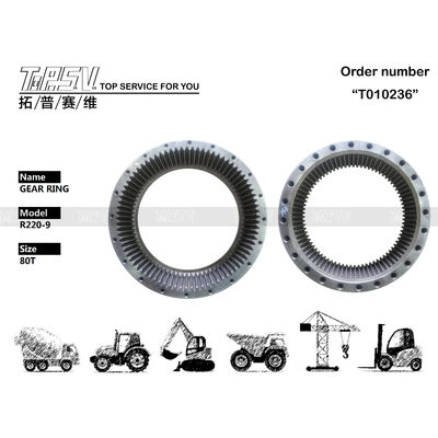 Good price R220-9 80T Ekskavatör Seyahat Çelik Düğüm Halkası 39Q6-42110 Dönüştürme için çevrimiçi